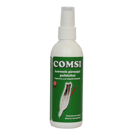 COMSI aerosols - pirmā palīdzība vienmēr pa rokai, 100ml