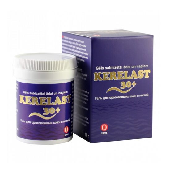 KERELAST gēls - sabiezētai ādai un nagiem, 40g