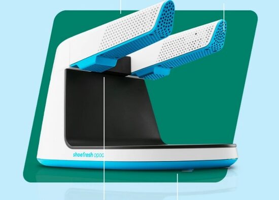 Apavu dezinfekcijas iekārta